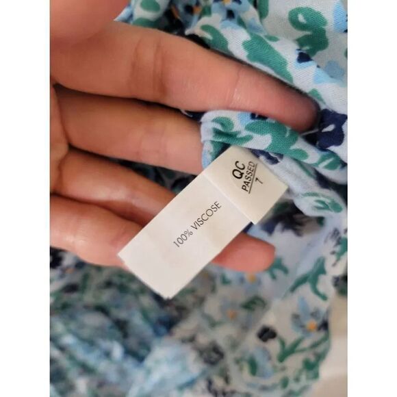 POUPETTE ST BARTH Trinity Ruffled Sleeveless Floral Dress M NWT $320 - Picture 7 of 12